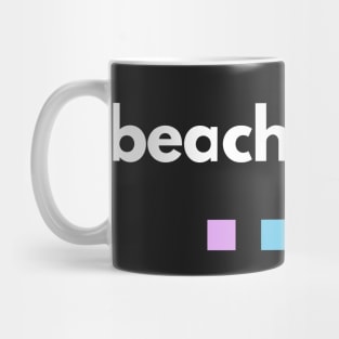 Beach Bunny Merch Squares Mug